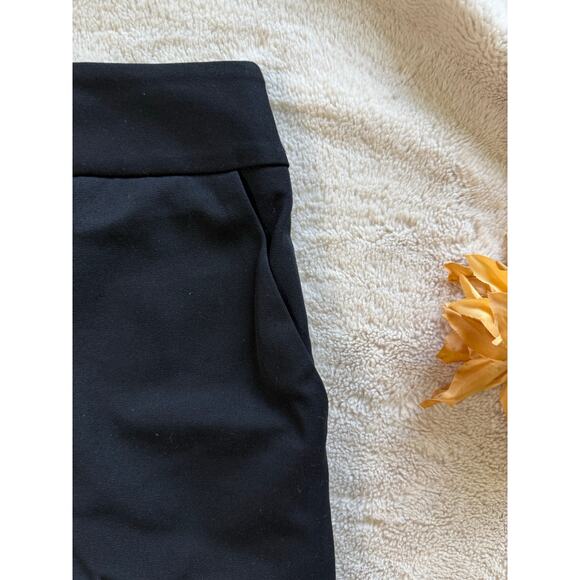 Express Black Pencil Skirt Pockets Size 8 - Picture 2 of 5